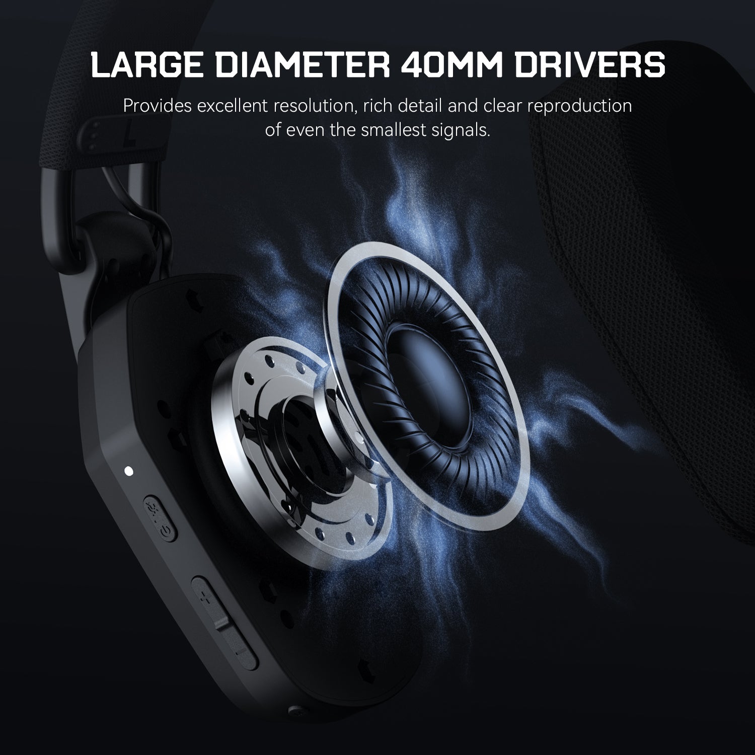 SuperEQ G19BT Wireless RGB Gaming Headset with Mic USB /type C Transmitter for PS5/PS4/PC /phone